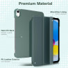TiMOVO Coque Compatible avec iPad (A16) 11ème Génération 11 Pouces 2025/iPad 10ème Génération 10,9 Pouces 2022, Légère Housse Ar