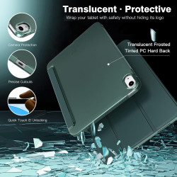 TiMOVO Coque Compatible avec iPad (A16) 11ème Génération 11 Pouces 2025/iPad 10ème Génération 10,9 Pouces 2022, Légère Housse Ar