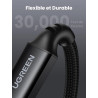 Uvert 100w câble usb c vers usb c pd 20v 5a câble type c charge rapide et sync compatible avec iphone 17 pro max air 16 15 14 ga
