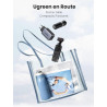 Uvert nexode 65w chargeur usb c rapide 3 ports gan prise usb c compatible avec iphone 17 pro max air 16 15 14 13 12 galaxy s26 s