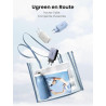 Uvert nexode 65w chargeur usb c rapide 3 ports gan prise usb c compatible avec iphone 17 pro max air 16 15 14 13 12 galaxy s26 s