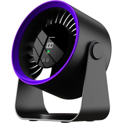 FXI Mini Ventilateur à Main Portatif Portable Ventilateur De Bureau, Ventilateur de Poche USB Rechargeable silencieux 3 vitesses