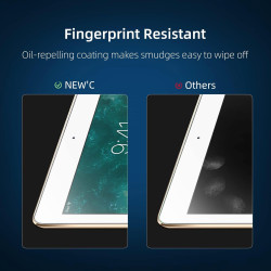 NEW'C Lot de 2, Protection Écran en Verre Trempé pour iPad Air 3 (10.5" Modèle 2019) et iPad Pro 10,5 2017, Film Protection écra