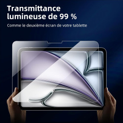 NEW'C Lot de 2, Protection Écran pour iPad Air 2026 11 Pouces (M4), Film de Protecteur en Verre Trempé, Résistant (0,33mm HD Ult