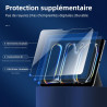 NEW'C Lot de 2, Protection Écran pour Apple iPad Pro M5 (2025) 11 Pouces, Film de Protecteur en Verre Trempé, Résistant (0,33mm 