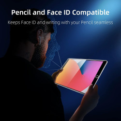 NEW'C Lot de 2, Protection Écran en Verre Trempé pour iPad 9(2021)/iPad 8(2020)/iPad 7(2019)[10,2 Pouces, 9ème/8ème/7ème Générat