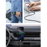Uvert câble usb c charge rapide 3a qc3.0 480mbps cable chargeur usb type c nylon tressé compatible avec iphone 17 16 15 pro max 