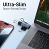 Acer Lecteur de Carte SD, Adaptateur de Lecteur de Carte Mémoire USB C et USB 3.0 pour SD/Micro SD/SDHC/SDXC/MMC, Compatible ave
