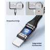 RAVIAD Câble USB C vers Lightning 3M [MFi Certifié] Câble USB C Lightning Charge Rapide Power Delivery Compatible avec iPhone 14