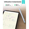 Metapen Stylet A8 Compatible avec Apple iPad 2018-2026 pour iPad 11 A16/10/9/8/7/6,Pro 3/4/5/6/M4/M5,Air 3/4/5/M2/M3/M4,Mini 5/6