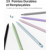 Metapen Stylet A8 Compatible avec Apple iPad 2018-2026 pour iPad 11 A16/10/9/8/7/6,Pro 3/4/5/6/M4/M5,Air 3/4/5/M2/M3/M4,Mini 5/6