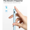 Metapen Stylet A8 Compatible avec Apple iPad 2018-2026 pour iPad 11 A16/10/9/8/7/6,Pro 3/4/5/6/M4/M5,Air 3/4/5/M2/M3/M4,Mini 5/6