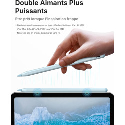 Metapen Stylet A8 Compatible avec Apple iPad 2018-2026 pour iPad 11 A16/10/9/8/7/6,Pro 3/4/5/6/M4/M5,Air 3/4/5/M2/M3/M4,Mini 5/6