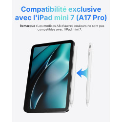 Metapen Stylet A8 Compatible avec Apple iPad 11 A16/10/9/8/7/6,Pro M5/M4/11/12.9"/13",Air 3/4/5/M2/M3/M4,Mini 5/6/7 A17 Pro,Penc
