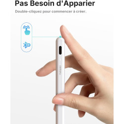 Metapen Stylet A8 Compatible avec Apple iPad 11 A16/10/9/8/7/6,Pro M5/M4/11/12.9"/13",Air 3/4/5/M2/M3/M4,Mini 5/6/7 A17 Pro,Penc