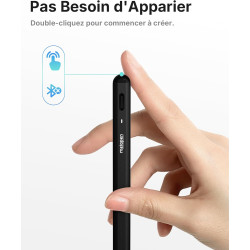 Metapen Stylet A8 Compatible avec Apple iPad 2018-2026 pour iPad 11 A16/10/9/8/7/6,Pro 3/4/5/6/M4/M5,Air 3/4/5/M2/M3/M4,Mini 5/6