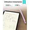 Metapen Stylet A8 Compatible avec Apple iPad 2018-2026 pour iPad 11 A16/10/9/8/7/6,Pro 3/4/5/6/M4/M5,Air 3/4/5/M2/M3/M4,Mini 5/6