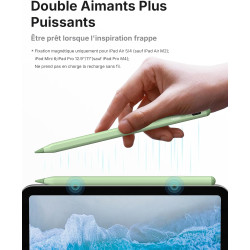 Metapen Stylet A8 Compatible avec Apple iPad 2018-2026 pour iPad 11 A16/10/9/8/7/6,Pro 3/4/5/6/M4/M5,Air 3/4/5/M2/M3/4,Mini 5/6,