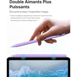 Metapen Stylet A8 Compatible avec Apple iPad 2018-2026 pour iPad 11 A16/10/9/8/7/6,Pro 3/4/5/6/M4/M5,Air 3/4/5/M2/M3/M4,Mini 5/6