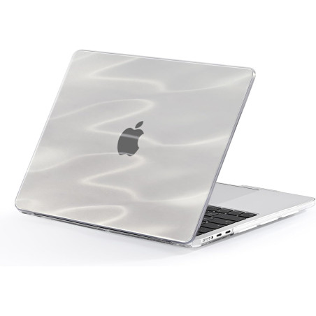 EooCoo Compatible avec Coque MacBook Air 13 Pouces M5 M4 M3 M2 2026 2025 2024 2022, A3449 A3240 A3113 A2681 avec Touch ID, Prote