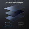 Eoocoo compatible avec coque macbook air 13 pouces m5 m4 m3 m2 2026 2025 2024 2022 étui rigide mac book air 13,6" a3449 a3240 a3