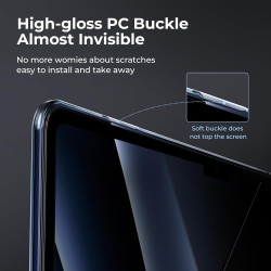 Eoocoo compatible avec coque macbook air 13 pouces m5 m4 m3 m2 2026 2025 2024 2022 étui rigide mac book air 13,6" a3449 a3240 a3