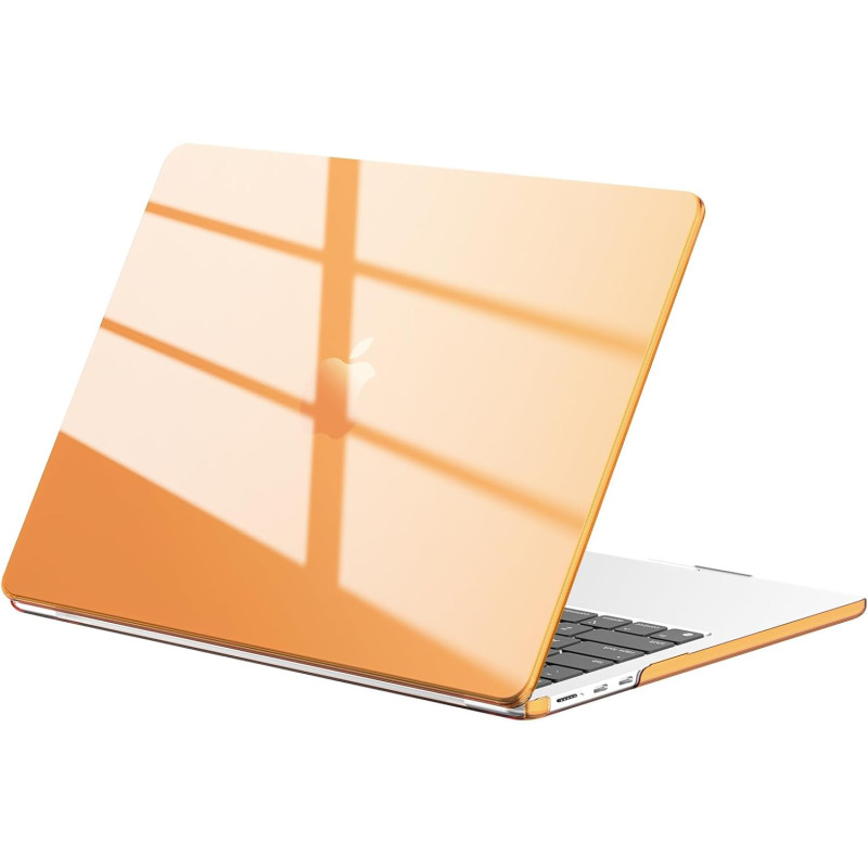 Eoocoo compatible avec coque macbook air 13,6 pouces m5 m4 m3 m2 2026 2025 2024 2022 étui rigide pour mac book air 13,6" a3449 a