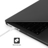 EooCoo Mat Coque Compatible avec MacBook Air 13 M5 M4 M3 M2 13,6 Pouces 2026 2025 2024 2022 (A3449 A3240 A3113 A2681) avec Touch