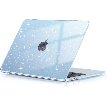 EooCoo Coque Compatible avec MacBook Air 13,6 Pouces M5 A3449 M4 A3240 M3 A3113 M2 2026 2025-2022 Mac 13 Protection Étui Rigide 