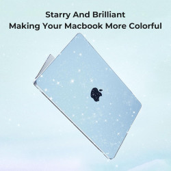 EooCoo Coque Compatible avec MacBook Air 13,6 Pouces M5 A3449 M4 A3240 M3 A3113 M2 2026 2025-2022 Mac 13 Protection Étui Rigide 