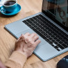 EooCoo Coque Compatible avec MacBook Air 13,6 Pouces M5 A3449 M4 A3240 M3 A3113 M2 2026 2025-2022 Mac 13 Protection Étui Rigide 