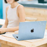 EooCoo Coque Compatible avec MacBook Air 13,6 Pouces M5 A3449 M4 A3240 M3 A3113 M2 2026 2025-2022 Mac 13 Protection Étui Rigide 