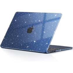 EooCoo Coque Compatible avec MacBook Air 13,6 Pouces M5 A3449 M4 A3240 M3 A3113 M2 2026 2025 2024 2022 Mac 13 Protection Étui Ri