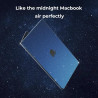 EooCoo Coque Compatible avec MacBook Air 13,6 Pouces M5 A3449 M4 A3240 M3 A3113 M2 2026 2025 2024 2022 Mac 13 Protection Étui Ri