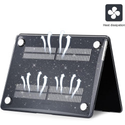 EooCoo Coque Compatible avec MacBook Air 13 Pouces M5 M4 M3 M2 2026 2025-2022 A3449 A3240 A3113 A2681 Mac Book Air 13,6 Protecti