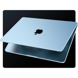 EooCoo Coque Compatible avec MacBook Air 13,6 Pouces M5 M4 M3 M2 2026 2025 2024 2022 Liquid Retina 13,6" Étui Rigide (A3449 A324