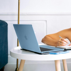 EooCoo Coque Compatible avec MacBook Air 13,6 Pouces M5 M4 M3 M2 2026 2025 2024 2022 Liquid Retina 13,6" Étui Rigide (A3449 A324