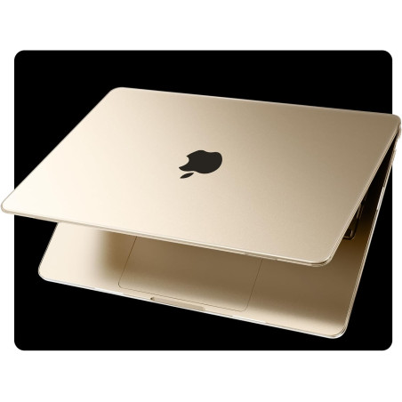 EooCoo Coque Compatible avec MacBook Air 13,6 Pouces M5 M4 M3 M2 2026 2025-2022: Liquid Retina 13,6" A3449 A3240 A3113 A2681 [Id