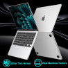 EooCoo Coque Compatible avec MacBook Air 13,6 Pouces M5 M4 M3 M2 2026 2025 2024 2022: Liquid Retina 13,6" A3449 A3240 A3113 [Ide