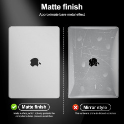 EooCoo Coque Compatible avec MacBook Air 13,6 Pouces M5 M4 M3 M2 2026 2025 2024 2022: Liquid Retina 13,6" A3449 A3240 A3113 [Ide