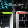 EooCoo Coque Compatible avec MacBook Air 13,6 Pouces M5 M4 M3 M2 2026 2025 2024 2022: Liquid Retina 13,6" A3449 A3240 A3113 [Ide