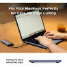 EooCoo Compatible avec Coque MacBook Air 13,6 Pouces M5 M4 M3 M2 2026 2025 2024 2022 Étui Rigide pour Mac Book Air 13,6" A3240 A