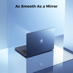 EooCoo Compatible avec Coque MacBook Air 13,6 Pouces M5 M4 M3 M2 2026 2025 2024 2022 Étui Rigide pour Mac Book Air 13,6" A3240 A