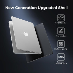 EooCoo Coque Compatible avec MacBook Air 13 Pouces M5 M4 M3 M2 2026 2025 2024 2022: Liquid Retina 13,6"A3449 A3240 A3113 Mac Boo