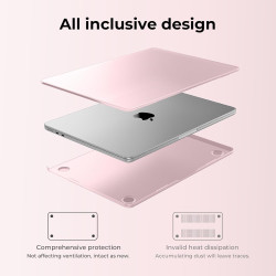 EooCoo Coque Compatible avec MacBook Air 13 Pouces M5 M4 M3 M2 2026 2025 2024 2022: Liquid Retina 13,6" A3449 A3240 A3113 A2681 