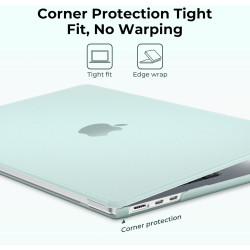 EooCoo Coque Compatible avec MacBook Air 13,6 Pouces M5 M4 M3 M2 2026 2025 2024 2022 Liquid Retina 13,6" Étui Rigide (A3449 A324