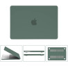 EooCoo Coque Compatible avec MacBook Air 13,6 Pouces M5 A3449 M4 A3240 M3 A3113 M2 A2681 2026 2025-2022 avec Touch ID, Mac 13 Et