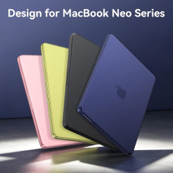 EooCoo Coque Compatible avec MacBook Neo 13 Pouce 2026 (Modèle A3404, Puce A18 Pro), équipé écran Liquid Retina 13", Coque Rigid