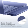 EooCoo Compatible avec Coque MacBook Neo 13 Pouces 2026 (Modèle A3404, Puce A18 Pro) Correspondance Parfaite Couleur d'origine, 