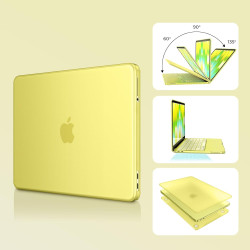 EooCoo Coque Compatible avec MacBook Neo 13 Pouce 2026 (Modèle A3404, Puce A18 Pro), équipé écran Liquid Retina 13", Coque Rigid